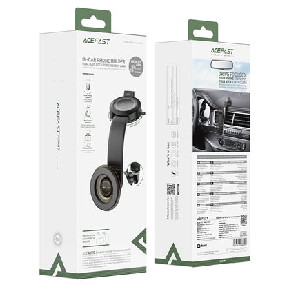 Acefast D69 Magnetic Car Mount, 4.7inch - 6.9inch, Black