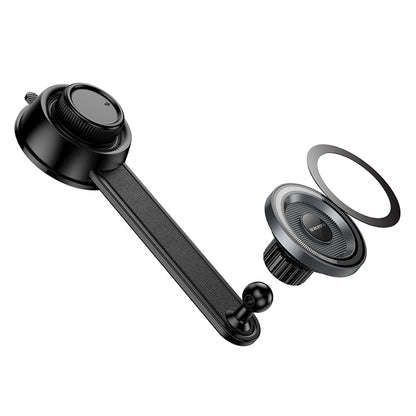 Magnetic Car Holder Borofone BH123 Profit, 4.5inch - 7inch, Black
