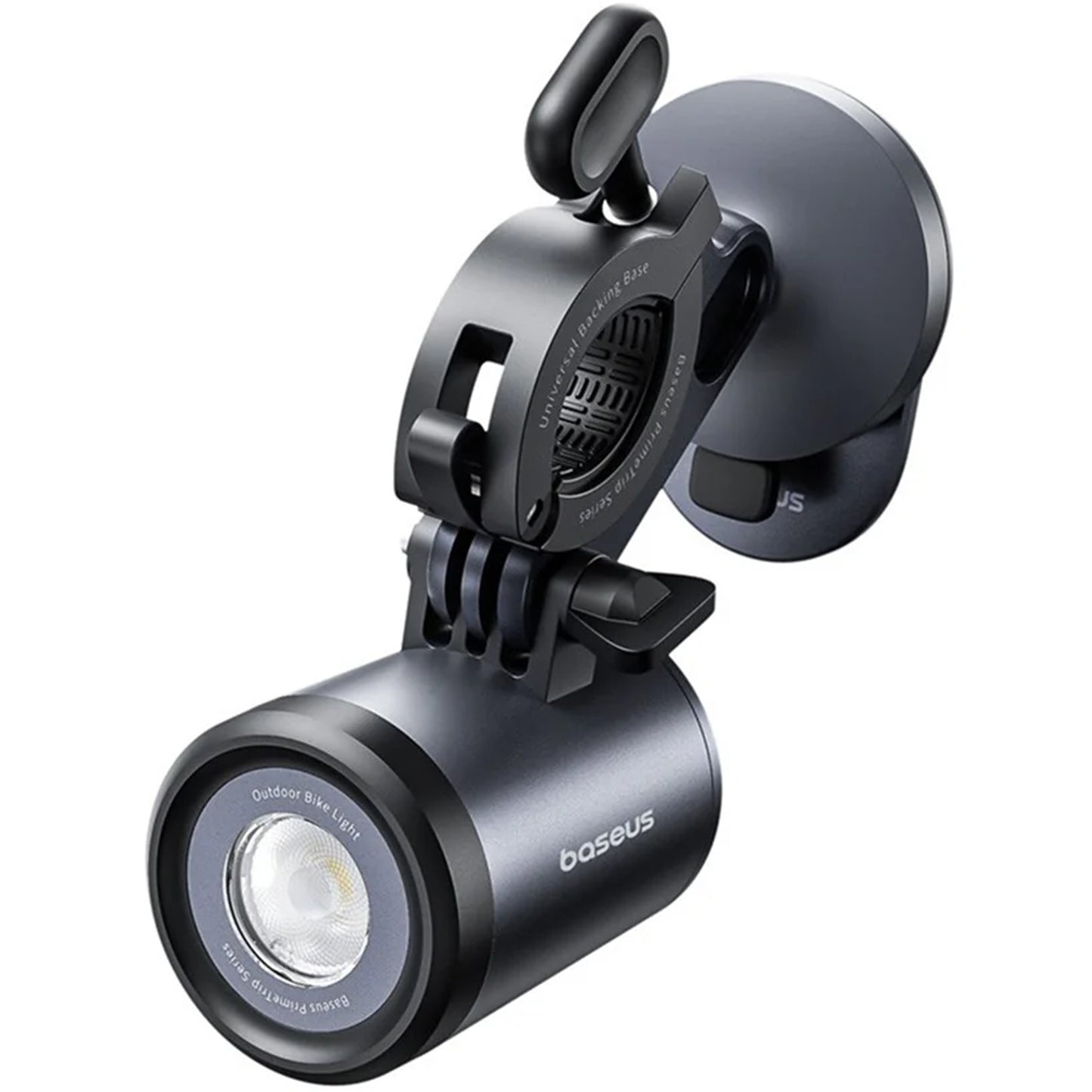 Supporto Bicicletta con Torcia Baseus PrimeTrip, Universale, Nero C12569000121-00