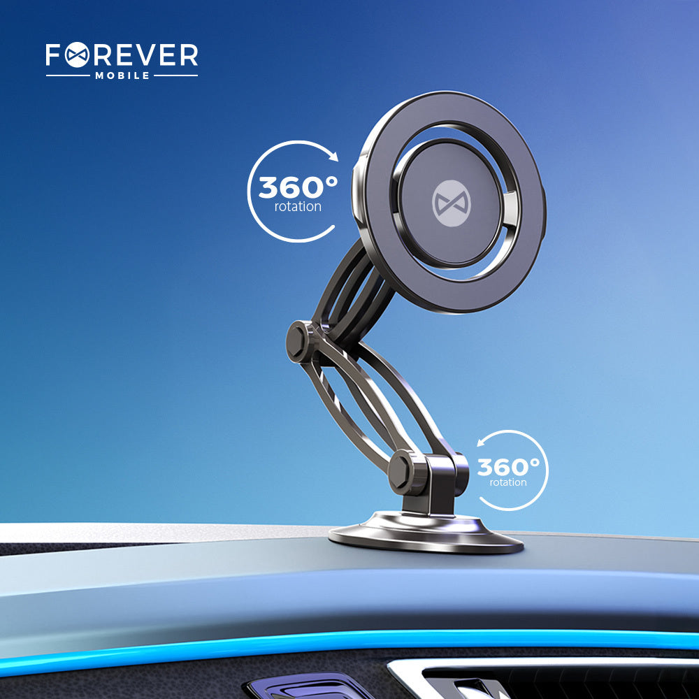 Forever MH-290 Magnetic Car Mount, Universal, Silver