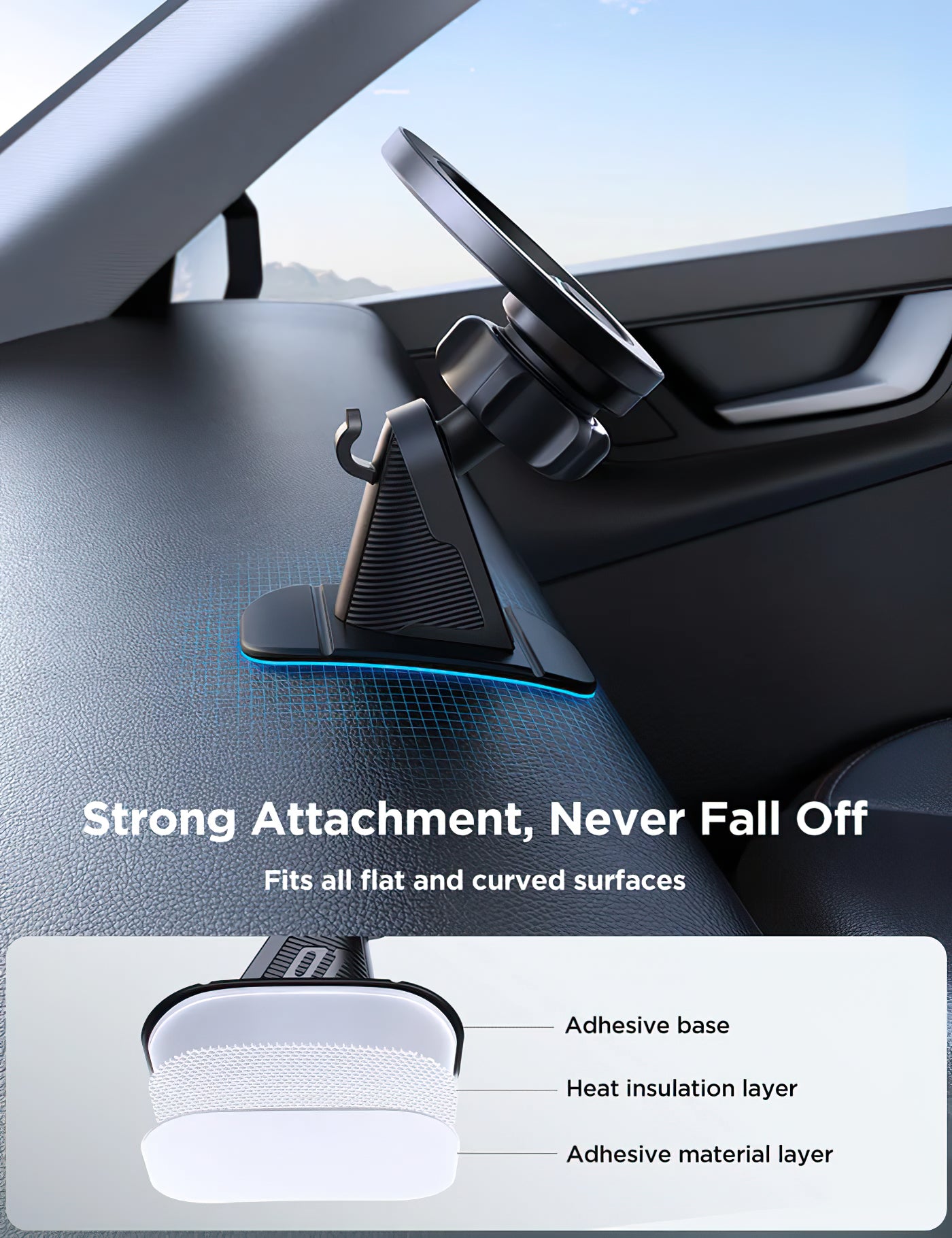 Joyroom JR-ZS376 Magnetic Car Holder, Black