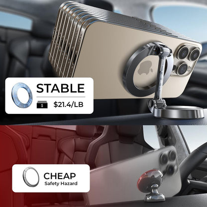 Supporto Auto Magnetico Lisen, Universale, Nero YL0224010003