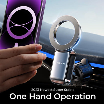 Supporto Auto Magnetico Lisen, Universale, Nero YL0224050012