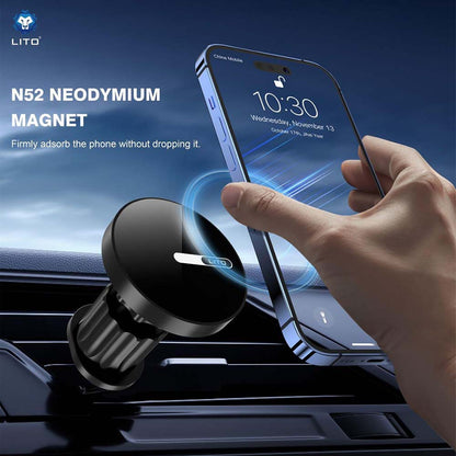 Supporto Auto Magnetico Lito LT-W05, Universale, Nero