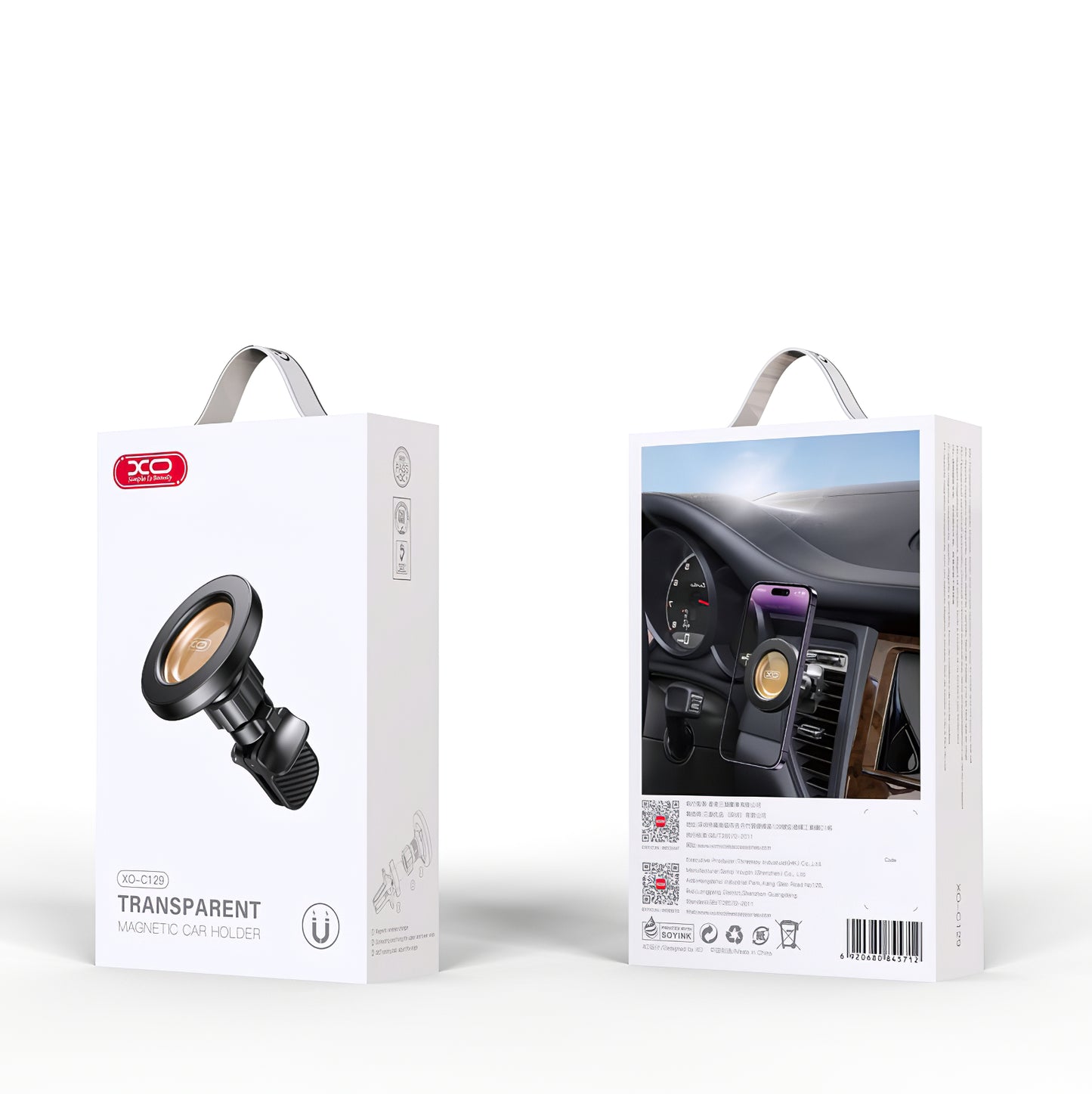 Supporto Auto Magnetico XO Design C129, Universale, Nero