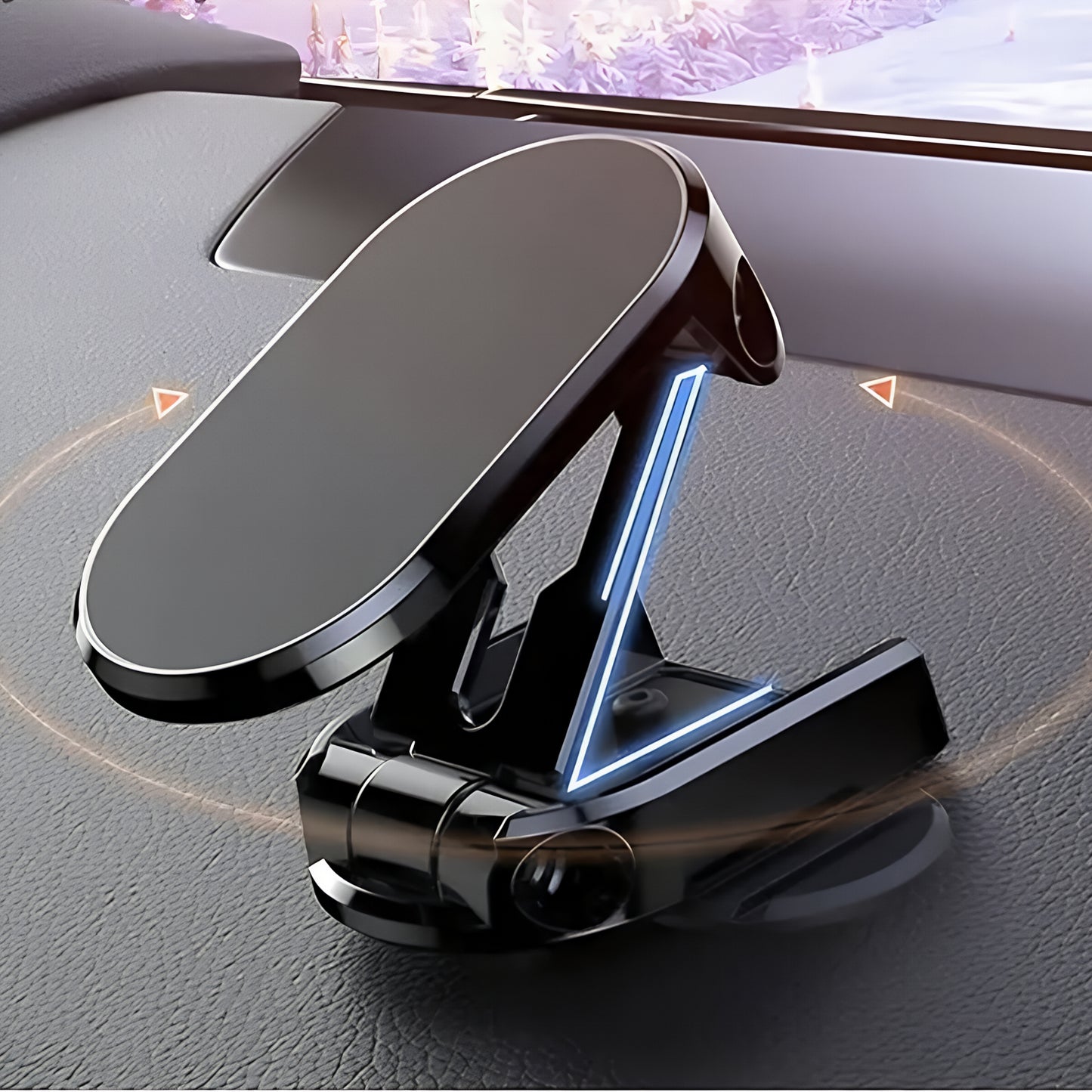 Mobeen by Samsung Magnetic Car Mount, Universal, Black GP-TOU023AEABW