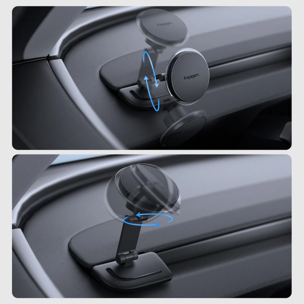 Supporto auto magnetico Spigen TAM110 per Tesla Y / 3 / Y L, nero ACP11873