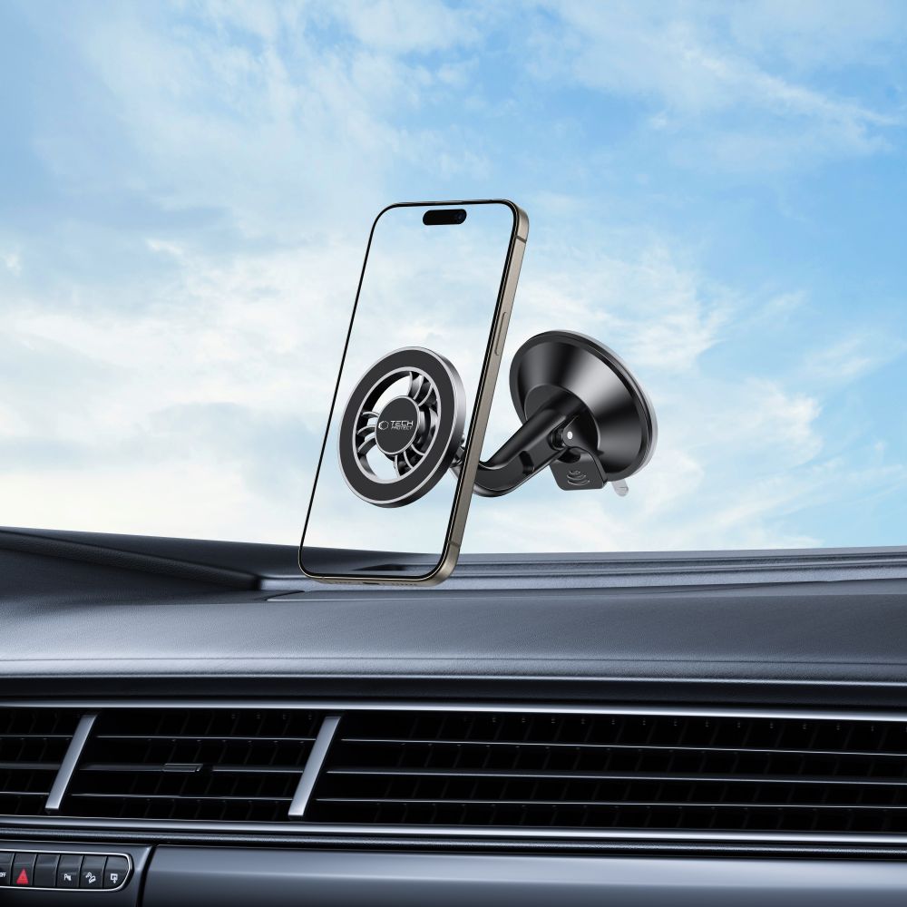 Supporto Auto Magnetico Tech-Protect N56 Dash, Universale, Nero