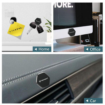 Supporto Auto Magnetico Techsuit HOLD210-C, Universale, Nero