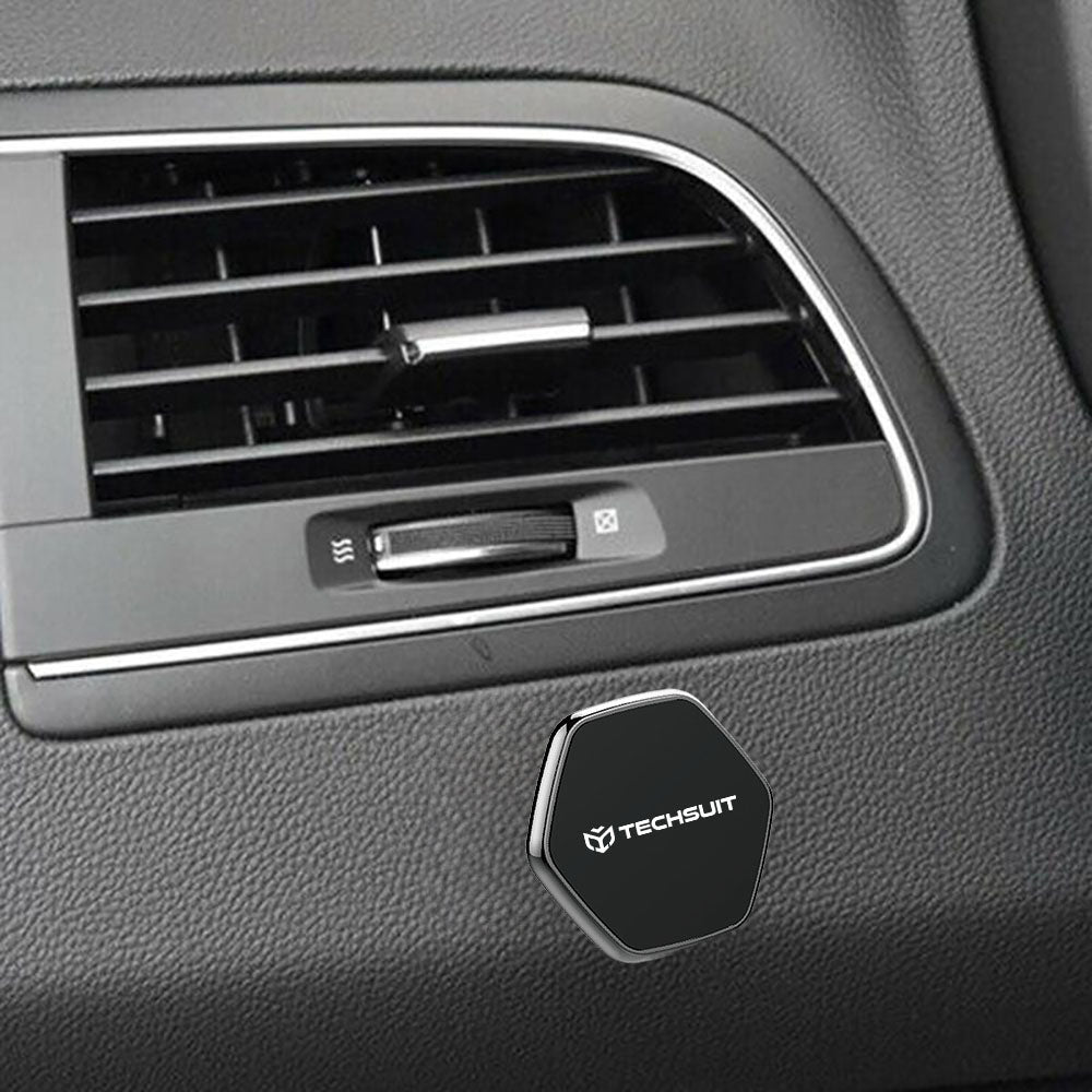Supporto Auto Magnetico Techsuit HOLD210-C, Universale, Nero