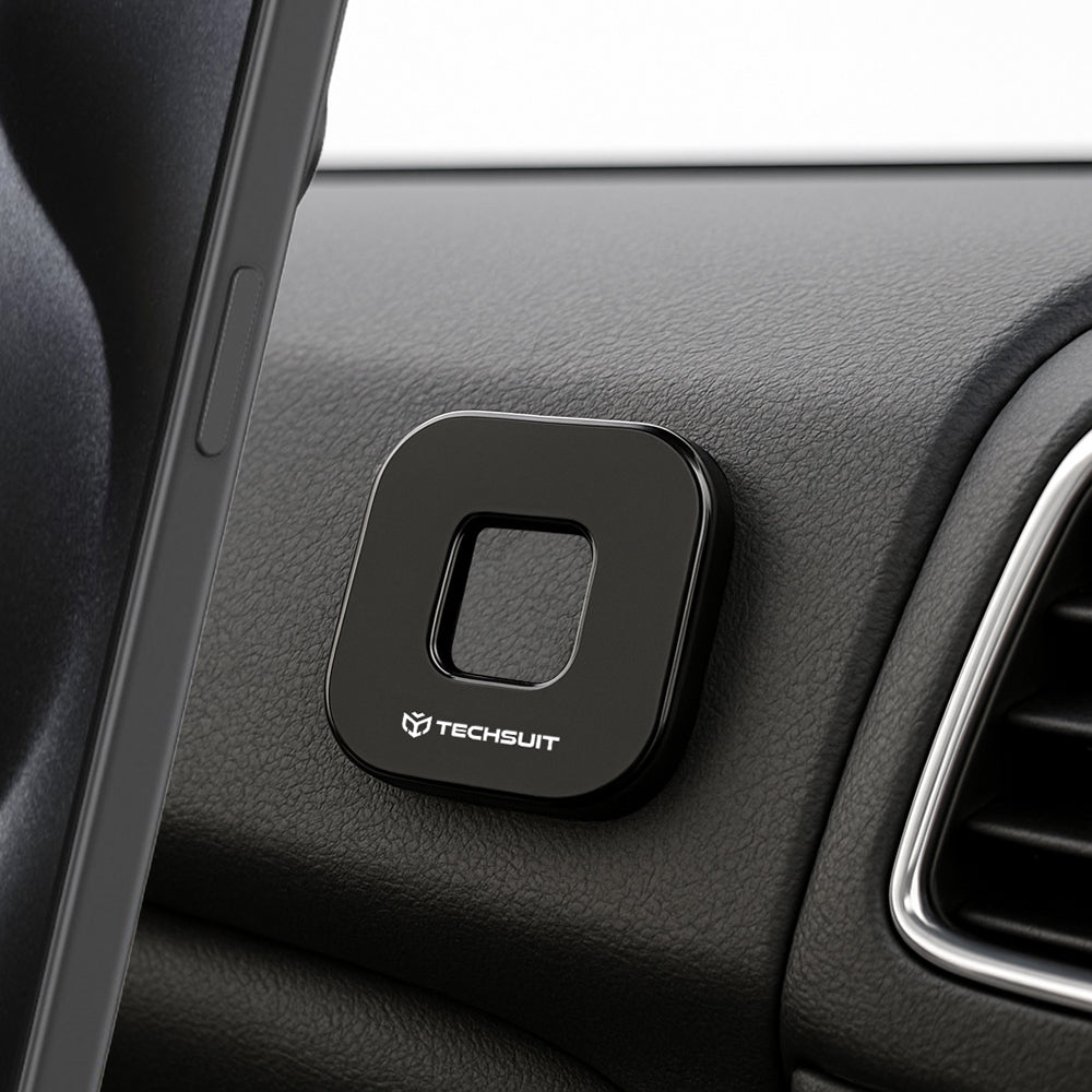Supporto Auto Magnetico Techsuit HOLD210, Universale, Nero