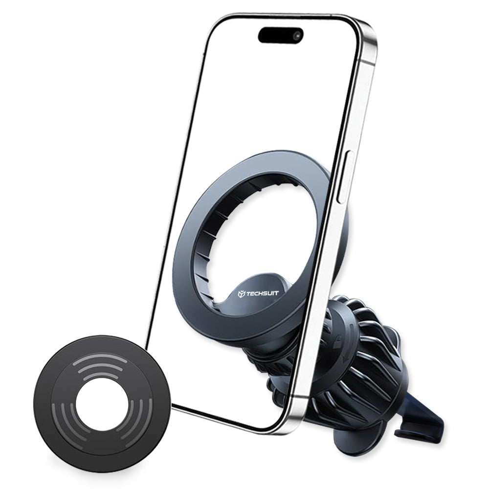Supporto Auto Magnetico Techsuit S1, Universale, Nero