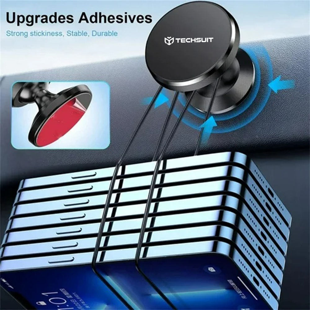 Supporto Auto Magnetico Techsuit S10, Universale, Nero