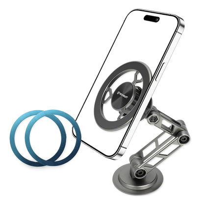 Supporto Auto Magnetico Techsuit S14, Universale, Grigio