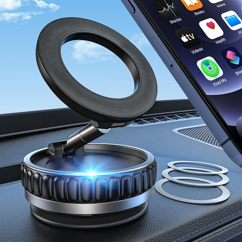 Supporto Auto Magnetico Techsuit S15, Universale, Nero