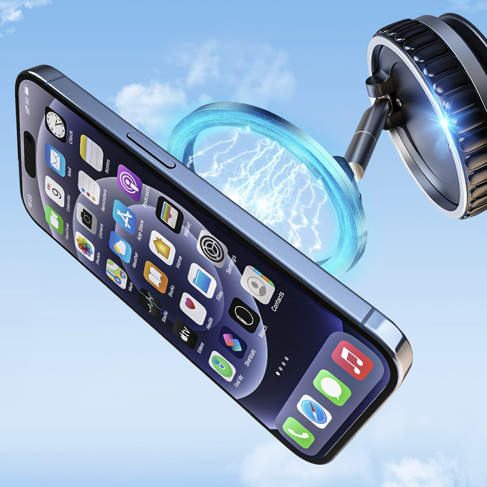 Supporto Auto Magnetico Techsuit S15, Universale, Nero