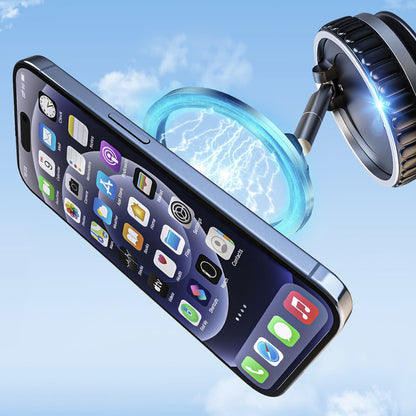 Supporto Auto Magnetico Techsuit S15, Universale, Nero