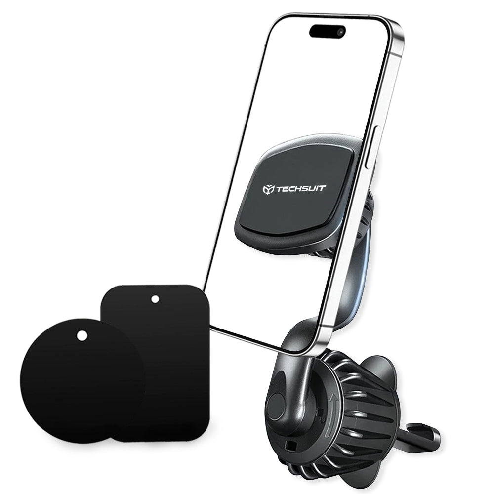 Supporto Auto Magnetico Techsuit S3, Universale, Nero