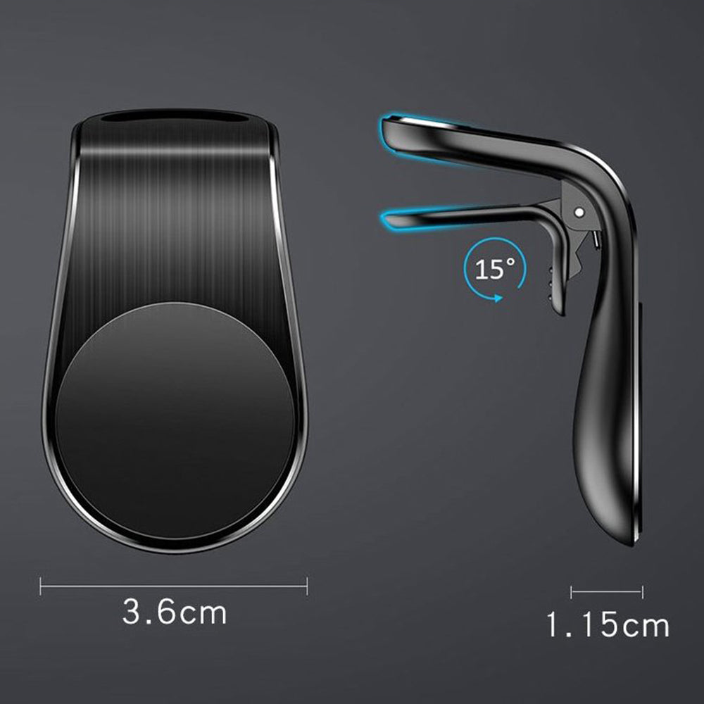 Supporto Auto Magnetico Techsuit S7, Universale, Argento