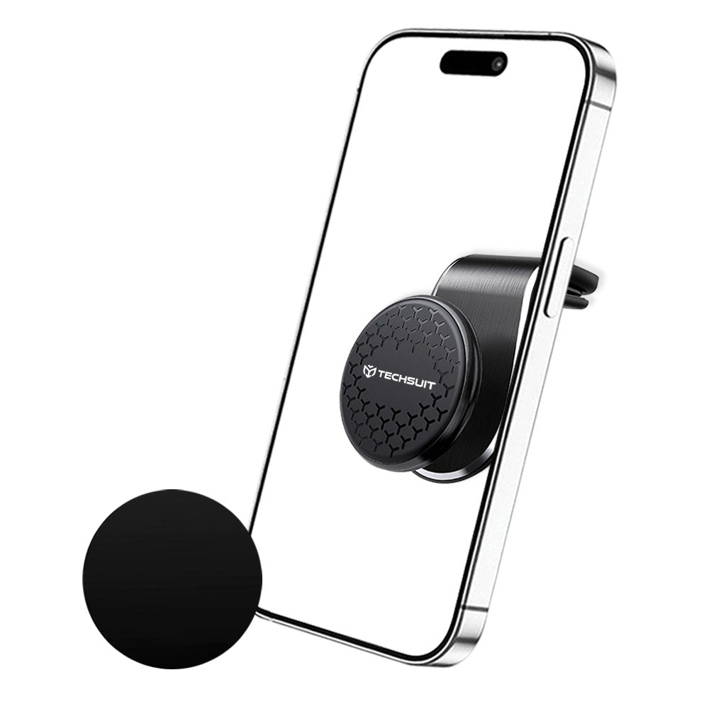 Supporto Auto Magnetico Techsuit S8, Universale, Argento