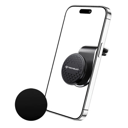 Supporto Auto Magnetico Techsuit S8, Universale, Argento