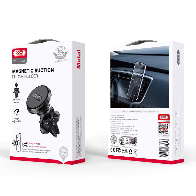 Supporto Auto Magnetico XO Design C122, Universale, Nero