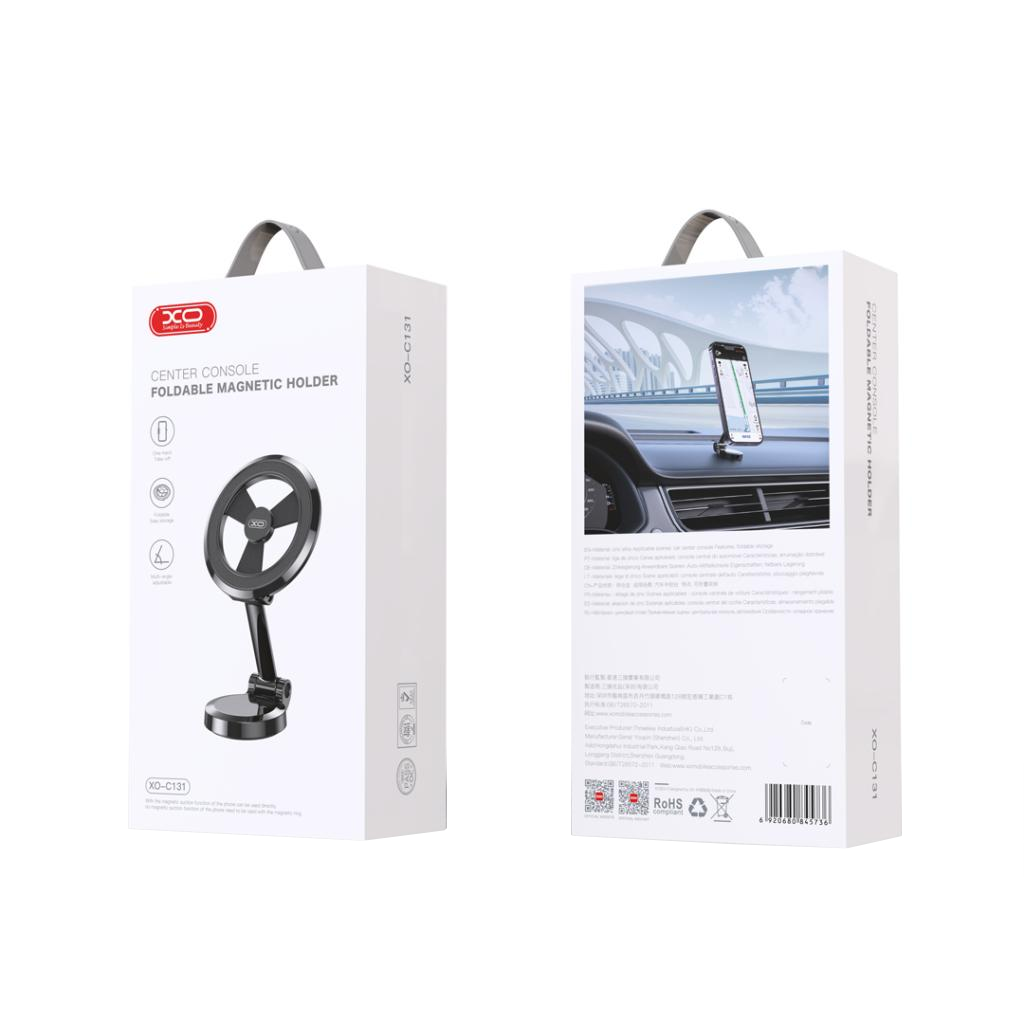Supporto Auto Magnetico XO Design C131, 4.7inch - 6.9inch, Grigio