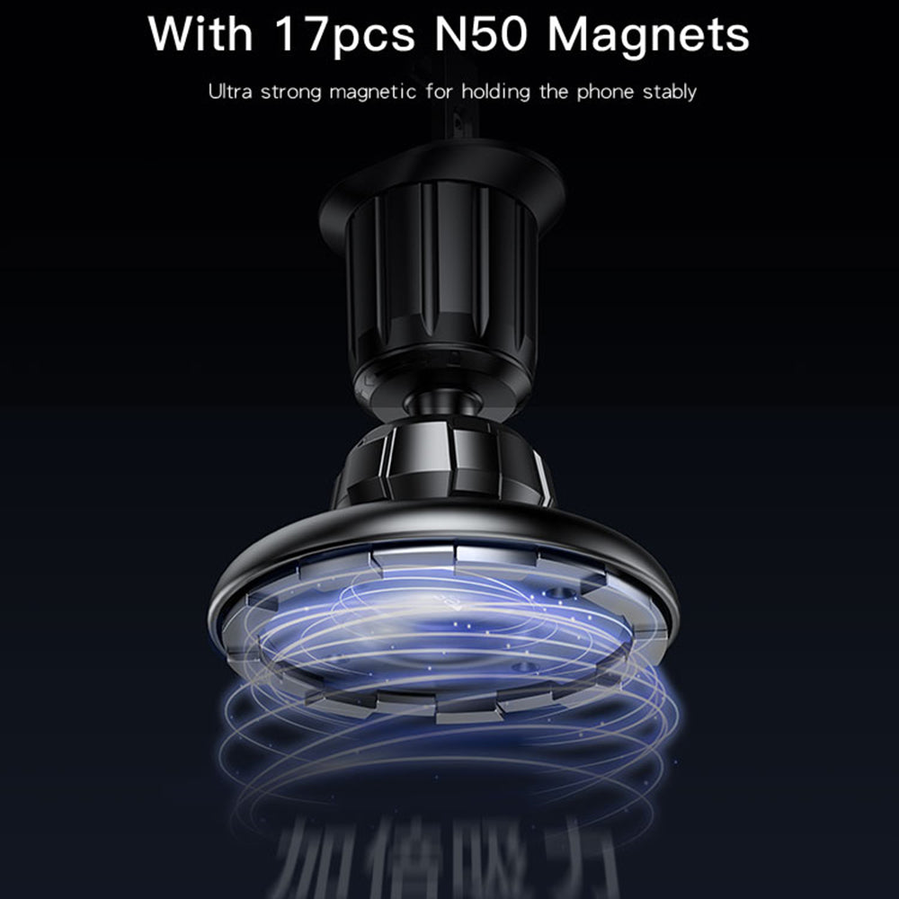 Supporto Auto Magnetico Yesido C156, Universale, Nero