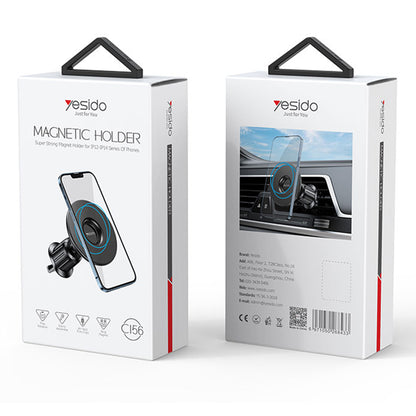 Supporto Auto Magnetico Yesido C156, Universale, Nero