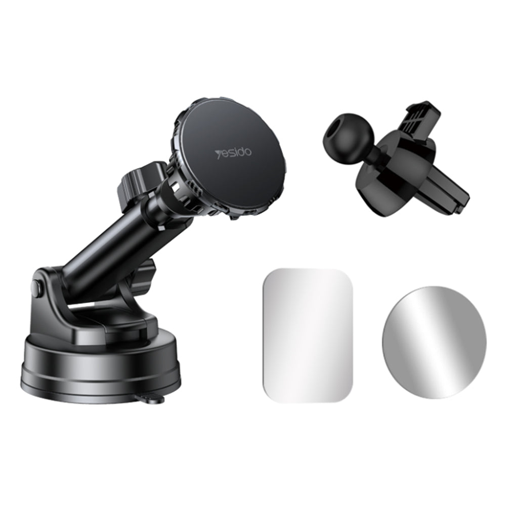 Supporto Auto Magnetico Yesido C160, Universale, Nero