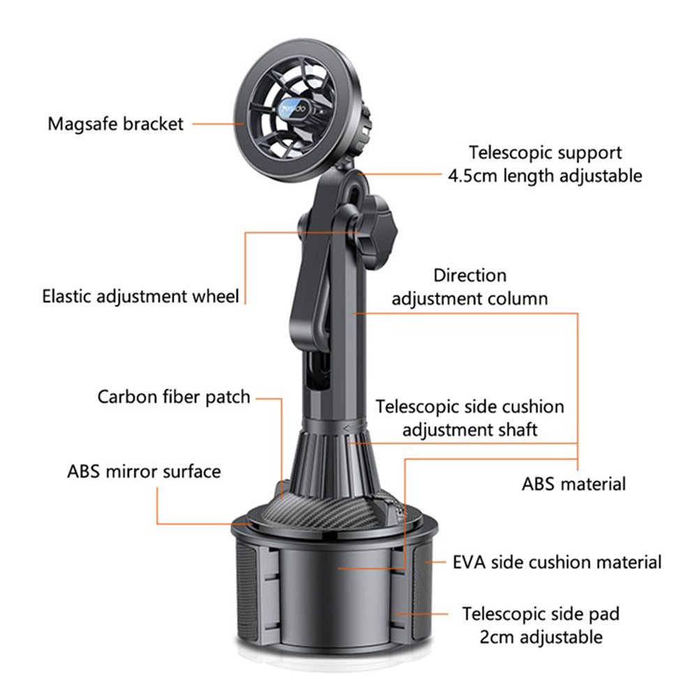 Supporto Auto Magnetico Yesido C200, Universale, Nero