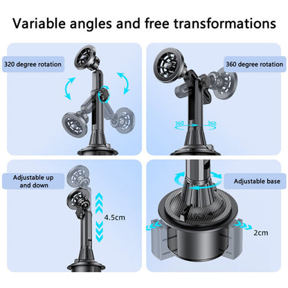 Supporto Auto Magnetico Yesido C200, Universale, Nero