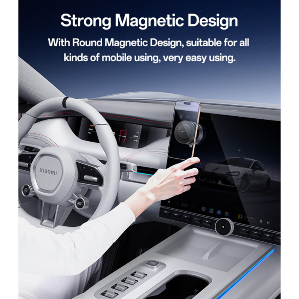 Supporto Auto Magnetico Yesido C227, Universale, Nero