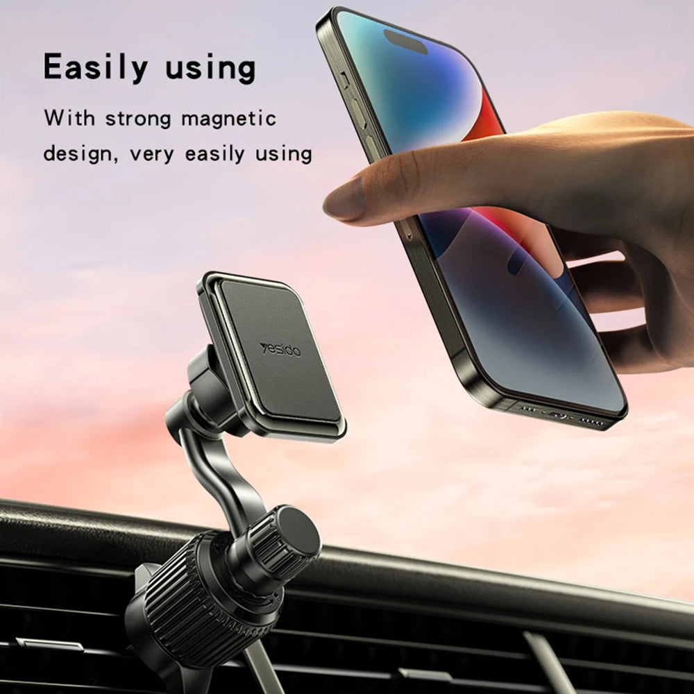 Supporto Auto Magnetico Yesido C244, Universale, Nero
