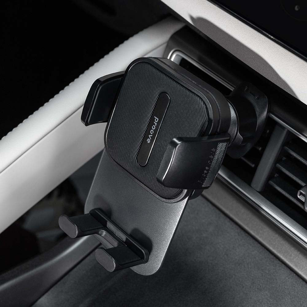 Proove Crystal Clamp Car Holder, 4.7inch - 6.9inch, Black CHCC00000001