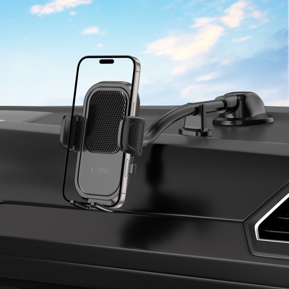 Supporto Auto Tech-Protect V8-2 2in1, Universale, Nero
