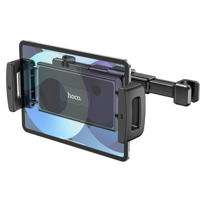 HOCO CA121 Car Headrest Mount for Phone / Tablet, 4.7inch - 12.9inch, Black