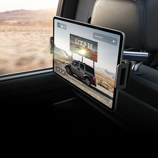 Supporto Auto Poggiatesta Lisen per Telefono / Tablet, 4.7inch - 12.9inch, Nero, Ricondizionato YL0221030002