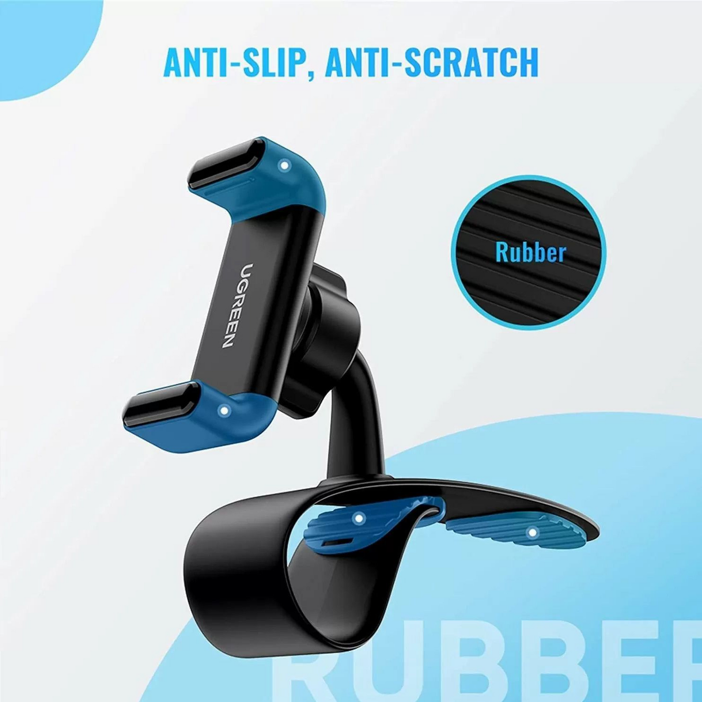 Supporto Auto UGREEN LP189, Universale, Nero