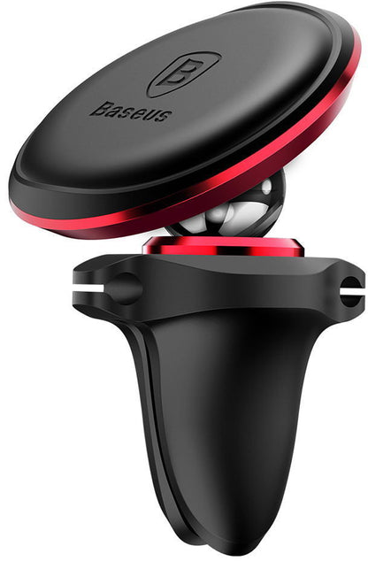 Baseus Air Vent Magnetic Car Mount, Universal, Red C40141201913-00