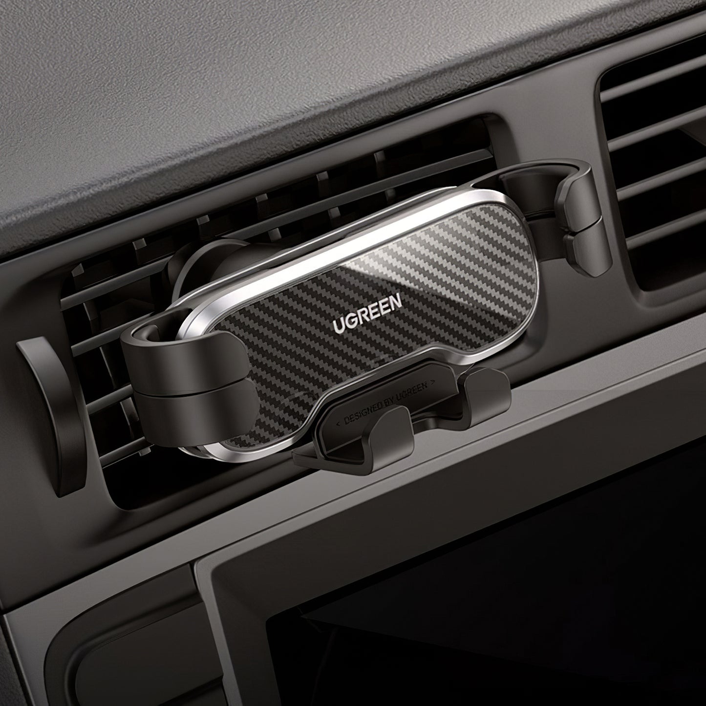 Supporto Auto UGREEN Gravity Air Vent, Universale, Nero