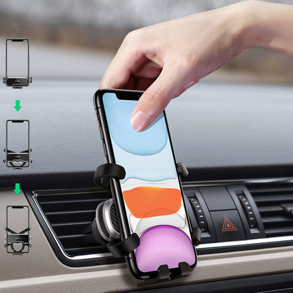 Supporto Auto UGREEN Gravity Air Vent, Universale, Nero