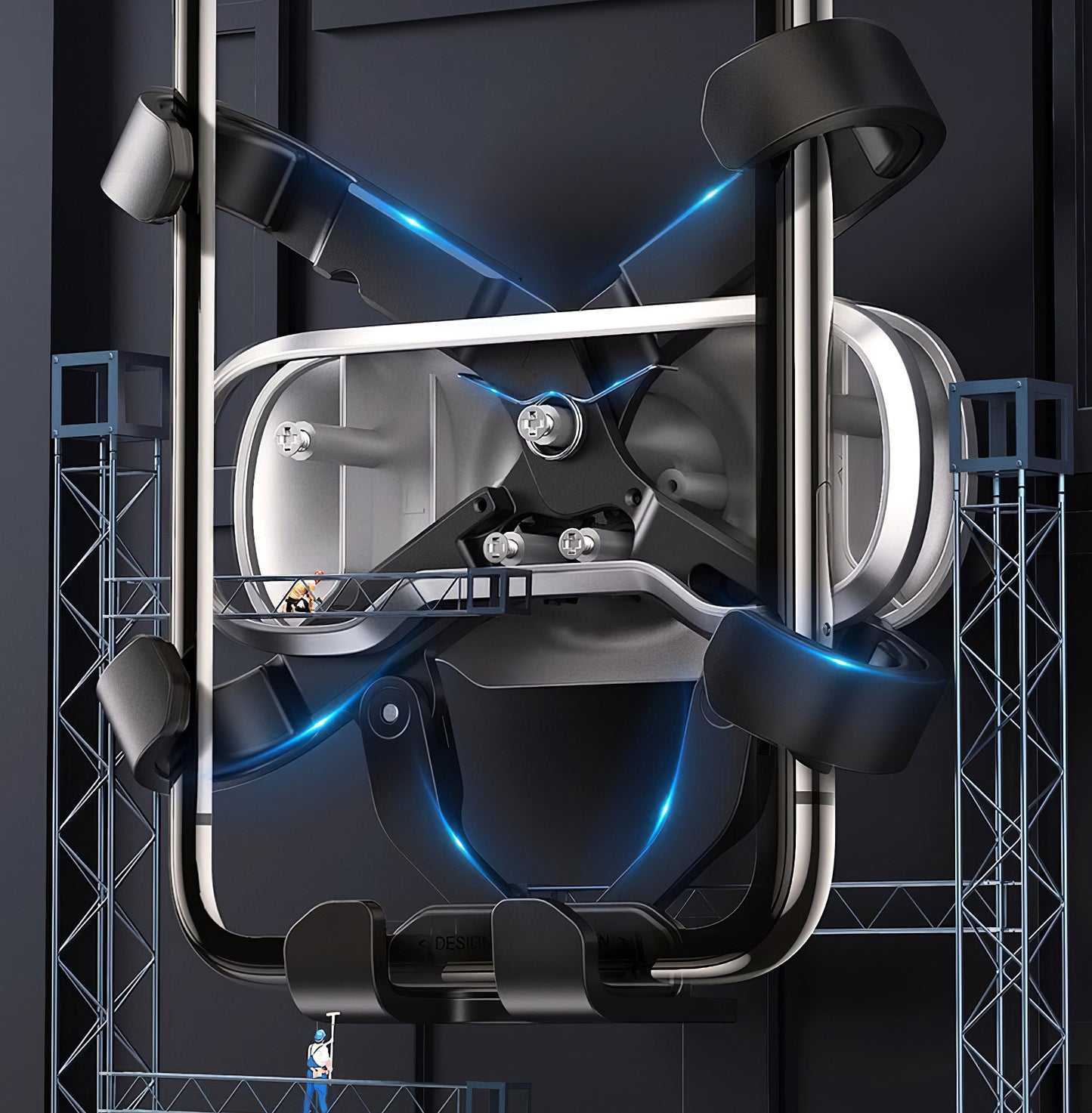 Supporto Auto UGREEN Gravity Air Vent, Universale, Nero