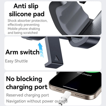 Supporto Auto Yesido C240, Universale, Nero