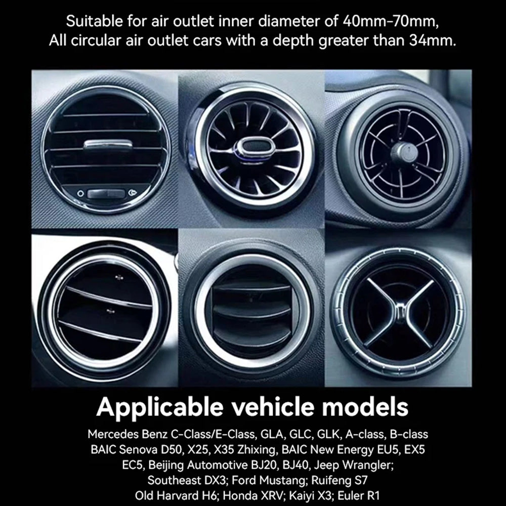 Supporto Auto Yesido C240, Universale, Nero