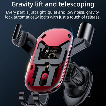 Supporto Auto Yesido C243, Universale, Nero