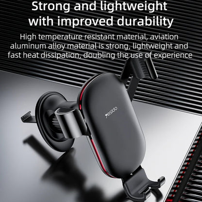 Supporto Auto Yesido C243, Universale, Nero