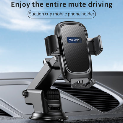 Supporto Auto Yesido C262, 4.7inch - 7.2inch, Nero