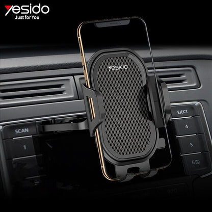 Supporto Auto Yesido C84, 4.7inch - 7.4inch, Nero