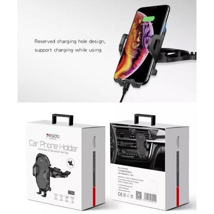 Supporto Auto Yesido C84, 4.7inch - 7.4inch, Nero